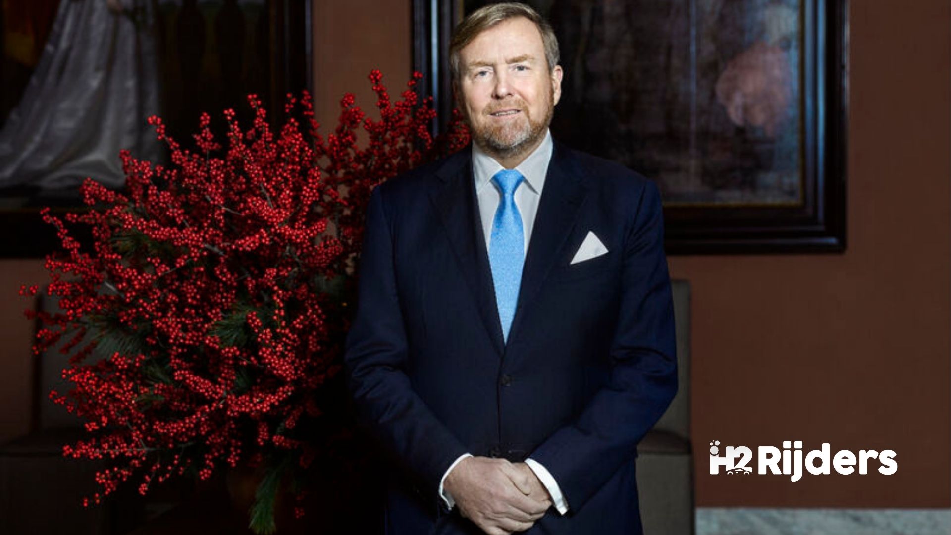 Koning opent eerste 32 kilometer van het Nederlandse waterstofnetwerk in Rotterdam